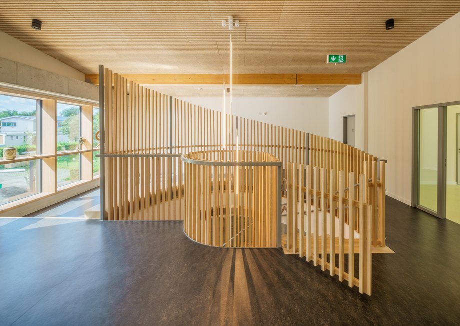 Neubau Kindertagesstätte AlvoLewa Flensburg - Innenansicht
