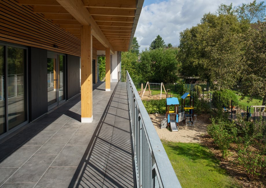 Neubau Kindertagesstätte AlvoLewa Flensburg - Außenansicht