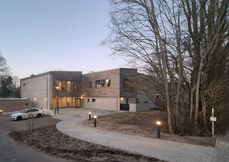 Neubau Kindertagesstätte AlvoLewa Flensburg - Außenansicht