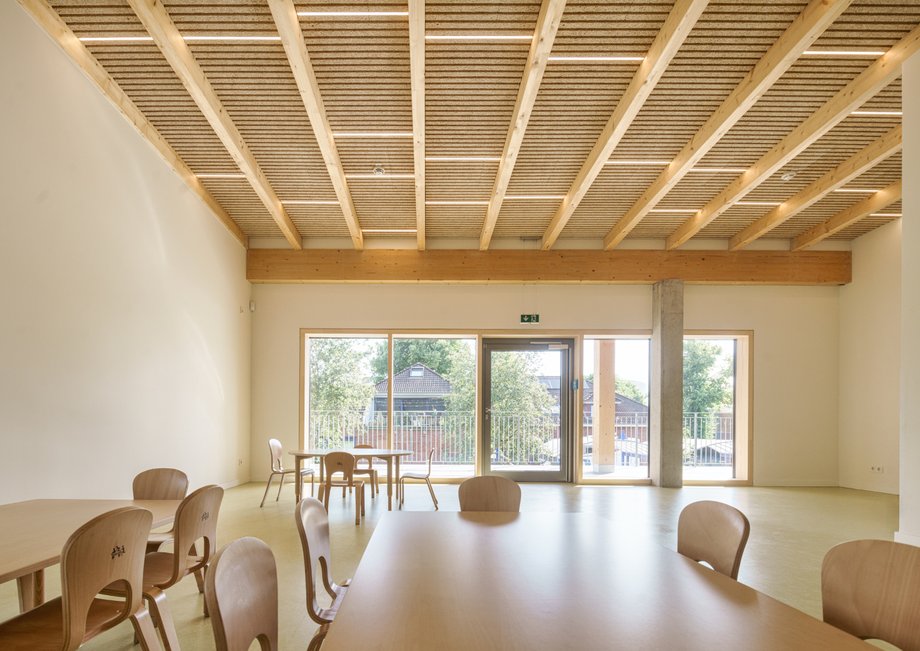 Neubau Kindertagesstätte AlvoLewa Flensburg - Innenansicht
