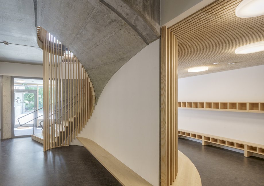 Neubau Kindertagesstätte AlvoLewa Flensburg - Innenansicht