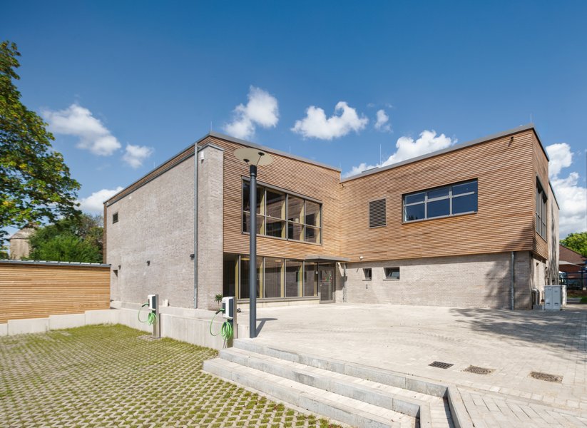 Neubau Kindertagesstätte AlvoLewa Flensburg - Außenansicht