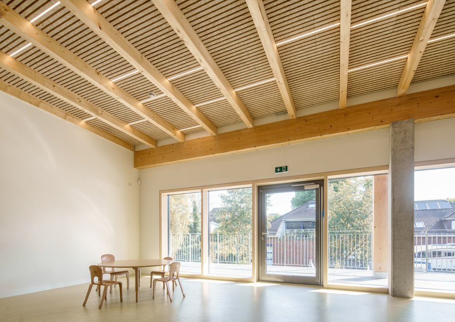 Neubau Kindertagesstätte AlvoLewa Flensburg - Innenansicht