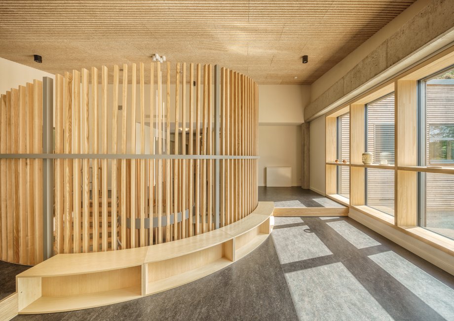 Neubau Kindertagesstätte AlvoLewa Flensburg - Innenansicht